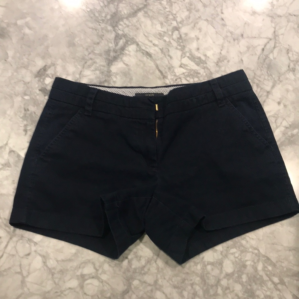 Jcrew chino shorts size 4 navy